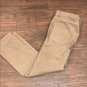 American Eagle cream khakis